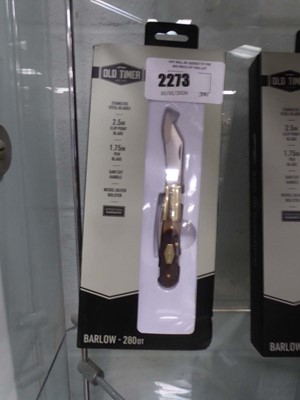 Lot 2273 - Oldtimer Barlow 280OT 2.5" blade penknife