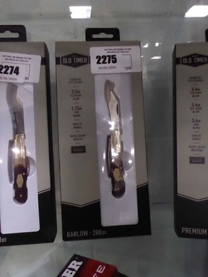Lot 2275 - Oldtimer Barlow 280OT 2.5" blade penknife
