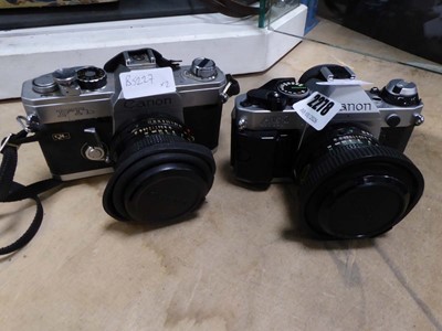 Lot 2278 - Two Canon cameras