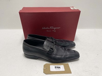 Lot 3704 - Salvatore Ferragmo gregory formal shoes in...