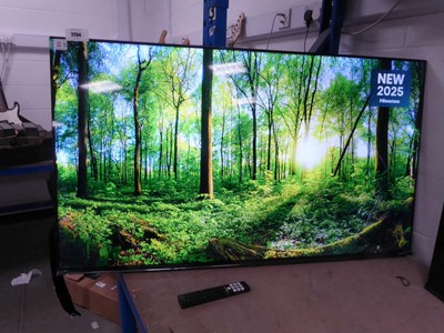 Lot 2254 - Hisense 55" TV. Model number: 55A6N2UK. With...