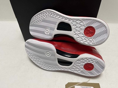 Lot 3714 - Nike kobe VIII protro trainers in red size...