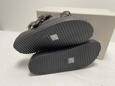 Lot 3715 - Charles & Keith open toe slingback sandals in...