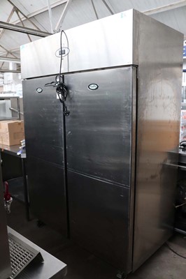 Lot 1103 - 142cm Foster Prog 1350L two door freezer
