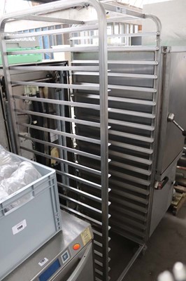 Lot 1109 - 59cm mobile tray rack