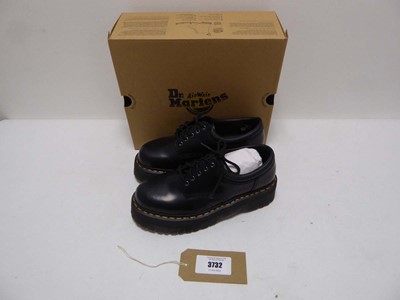 Lot 3732 - Dr Martens 8053 quad shoes in black size UK9 -...