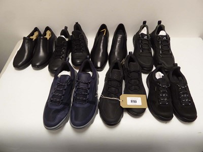 Lot 3733 - 7x Pairs of Ecco shoes in various styles