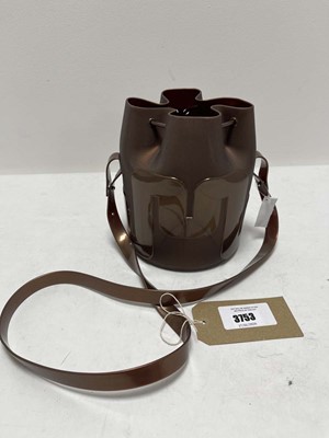 Lot 3753 - Melissa station buck bag in bronze