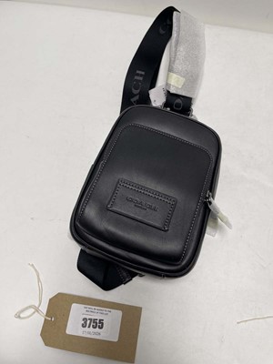 Lot 3755 - Coach New York racer sling bag