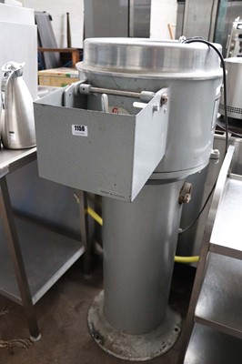 Lot 1156 - Metcalfe large floor standing potato rumbler