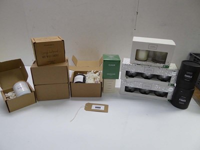 Lot 3608 - Scented candles including Claus, Alby & Stone,...