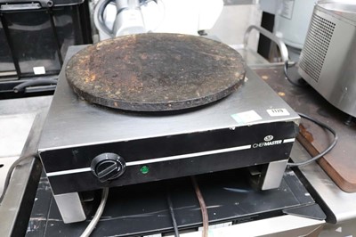 Lot 1179 - 45cm Electric Chefmaster Crepe machine