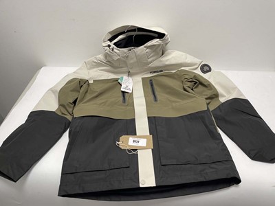 Lot 3777 - Toread jacket in khaki / cream size large...