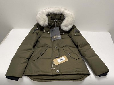 Lot 3784 - Moose Knuckles 3Q jacket in army green size...