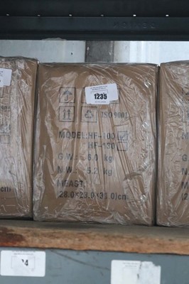 Lot 1235 - Model HF-100 hand operated hamburger press...