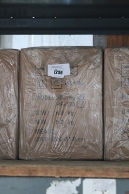 Lot 1236 - Model HF-100 hand operated hamburger press...