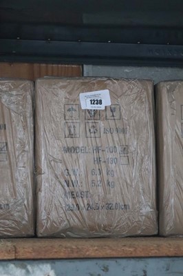 Lot 1238 - Model HF-100 hand operated hamburger press...