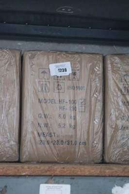 Lot 1239 - Model HF-100 hand operated hamburger press...