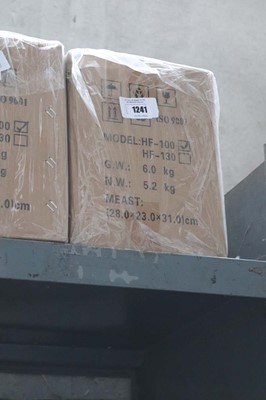 Lot 1241 - Model HF-100 hand operated hamburger press...