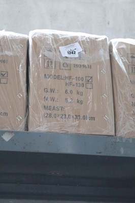 Lot 1242 - Model HF-100 hand operated hamburger press...