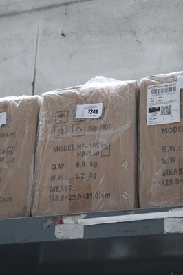 Lot 1246 - Model HF-100 hand operated hamburger press...