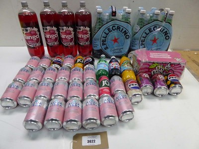 Lot 3622 - 2 bags of drinks including Sparkling water,...