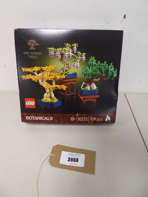 Lot 3968 - Boxed and Sealed Lego Botanicals Mini Bonsai...