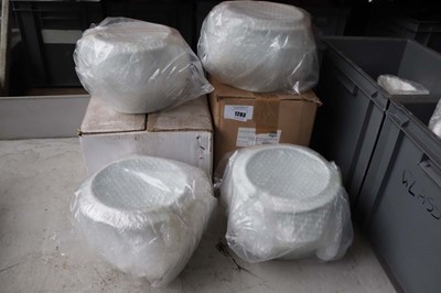 Lot 1283 - Six various soup terrines with lids