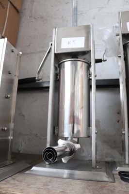 Lot 1308 - Model K5 hand operated vertical sausage...