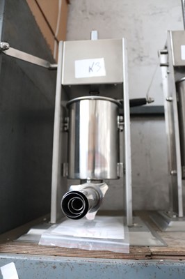 Lot 1319 - Model K3 hand operated vertical sausage...