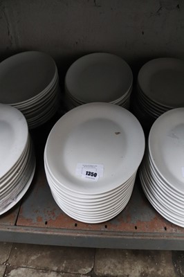 Lot 1350 - Approximately twenty 30cm oval plates