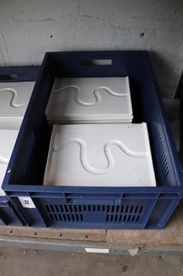 Lot 1373 - Approximately twenty Dudson wave design fancy...