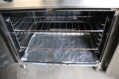Lot 1382 - 90cm Moorwood Vulcan Gas six burner cooker...