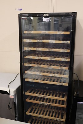 Lot 1420 - 60cm Tefcold TFW365-2 single door wine display...