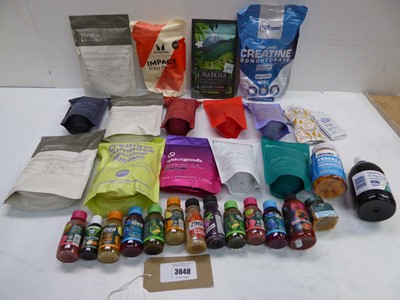 Lot 3648 - Impact Whey, Creatine Monohydrate, Creatine...