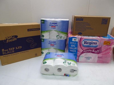 Lot 3651 - Pack of Regina toilet tissue, 3 packs Classic...