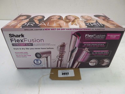 Lot 3652 - Shark Flex Fusion +straight 5 in 1 hair styler
