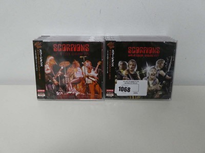 Lot 1068 - 10 Scorpions CDs, 5 Live in Essen and 5 Live...