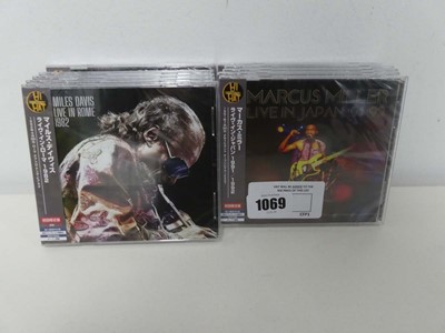 Lot 1069 - 5 Miles Davis and 5 Marcus Miller Japanese...