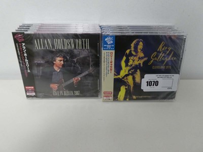 Lot 1070 - 5 Allan Holdsworth and 5 Rory Gallagher...