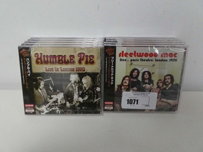 Lot 1071 - 5 Humble Pie and 5 Fleetwood Mac Japanese...