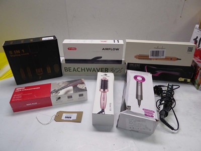 Lot 3669 - Remington & Tymo hair straighteners, Heated...