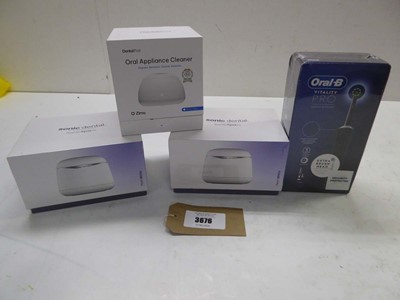 Lot 3676 - 2 x Sonic Dental Sonic Spa Pro, Dental Pod...