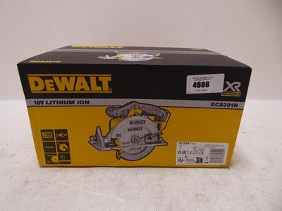 Lot 4606 - DeWalt 18V cordless circular saw