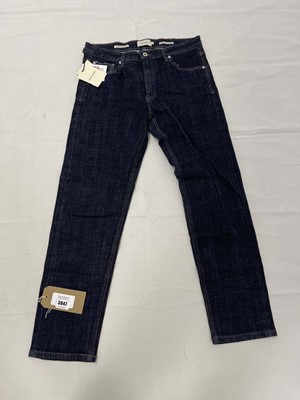 Lot 3847 - Moncrief Japanese selvedge jeans in denim blue...