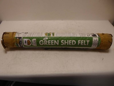Lot 4609 - Roll of green shed felt