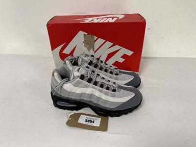 Lot 3854 - Nike air max 95 trainers in grey size UK9 - boxed