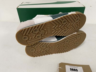 Lot 3865 - Puma roma OG nylon trainers in white size...