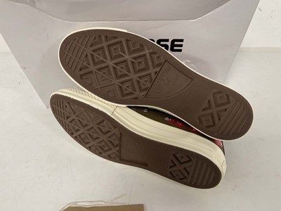 Lot 3866 - Convers x Comme Des Garcons Play chuck taylor...