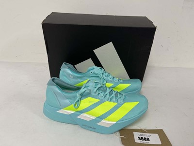 Lot 3880 - Adidas adizero adios pro 4 trainers in blue...